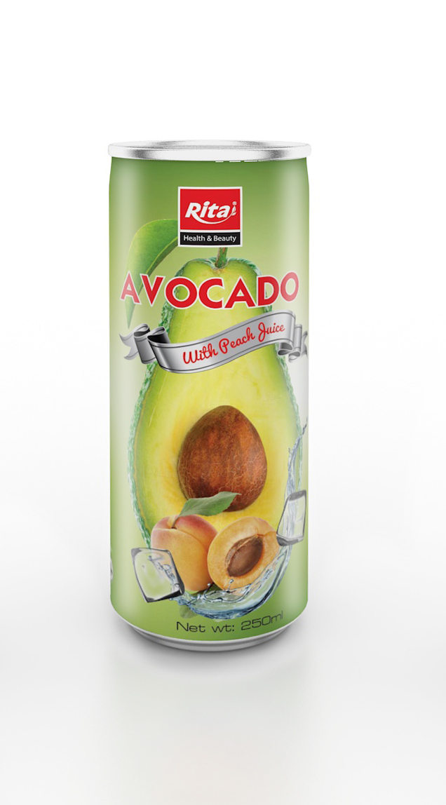 250ml الاتحاد الأفوكادو مع عصير الخوخ